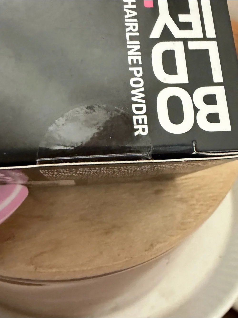 Boldify Hairline Powder Fills in Sparse Areas of Hair, Light Brown NIB exp. 5/28